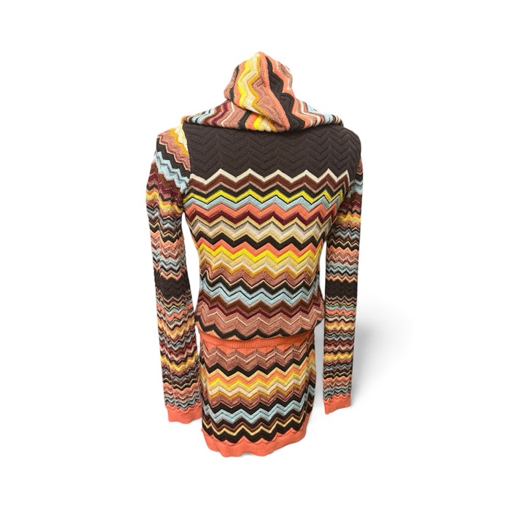 Missoni For Target Colorful Zigzag Patterned Zip … - image 2